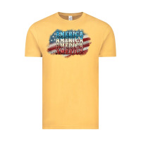 Vintage Mustard America america Vintage Tee - NancyCooperArtShop