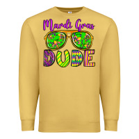 Antique Gold mardi gras dude olivia Premium Sweatshirt - OliviaCreatesArt