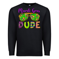 Black mardi gras dude olivia Premium Sweatshirt - OliviaCreatesArt