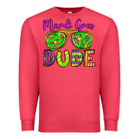 Cardinal mardi gras dude olivia Premium Sweatshirt - OliviaCreatesArt