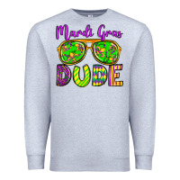 Heather Grey mardi gras dude olivia Premium Sweatshirt - OliviaCreatesArt