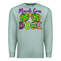 Seafoam mardi gras dude olivia Premium Sweatshirt - OliviaCreatesArt