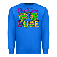 True Royal mardi gras dude olivia Premium Sweatshirt - OliviaCreatesArt