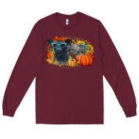 Burgundy Fall Autumn Baby Calf Long Sleeve Tee - LillyAllenDesigns