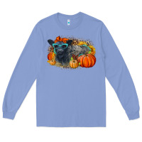 Colony Blue Fall Autumn Baby Calf Long Sleeve Tee - LillyAllenDesigns