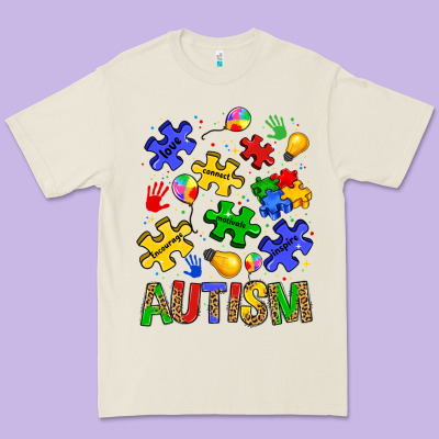 Autism Premium Tee Designed By Jahusdesignshop