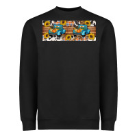 Black Fall truck Heavyweight Sweatshirt - Artiststas