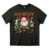 Asphalt howdy santa Heavy Core Tee - AdoDesignShop