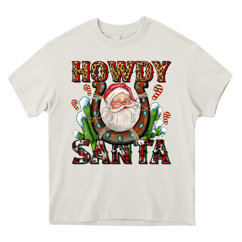 Howdy Santa Heavy Core Tee by AdoDesignShop | Teevron