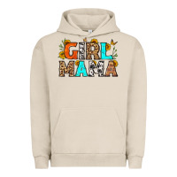 Pigment French Oak girl mama Urban Hoodie - LillyAllenDesigns