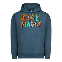 Pigment Midnight Navy girl mama Urban Hoodie - LillyAllenDesigns