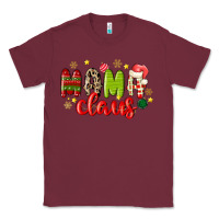 Burgundy mama claus Classic Tee - MaliasSmallBusiness