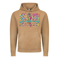 My Temper Goes From Zerobail Money Real Quick Vintage Hoodie | Teevron