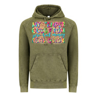 Vintage Olive my temper goes from zerobail money real quick Vintage Hoodie - NancyCooperArtShop