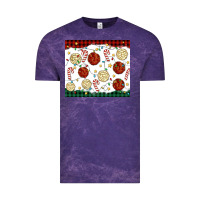 Cloud Purple christmas conchas Vintage Tee - MaliasSmallBusiness
