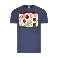 Vintage Denim christmas conchas Vintage Tee - MaliasSmallBusiness