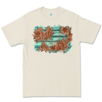 Bone wood leather background Premium Tee - AdoDesignShop