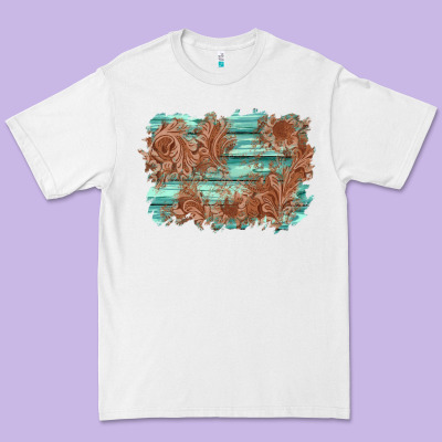 Wood Leather Background Premium Tee Designed By Adodesignshop