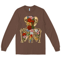 Chestnut flower skeleton Long Sleeve Tee - RanaPortraitStore
