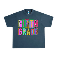 Midnight Navy fifth grade Urban Heavy Tee - NancyCooperArtShop