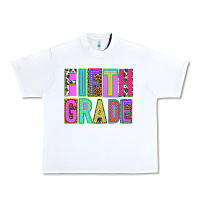 White fifth grade Urban Heavy Tee - NancyCooperArtShop