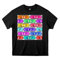 Black plaster seamless pattern Heavy Core Tee - BundleAndBundleShop