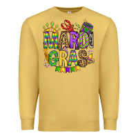 Antique Gold mardi gras olivia Premium Sweatshirt - OliviaCreatesArt