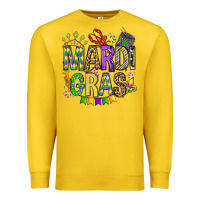 Lemon mardi gras olivia Premium Sweatshirt - OliviaCreatesArt