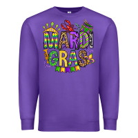 Purple mardi gras olivia Premium Sweatshirt - OliviaCreatesArt