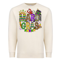 Sandshell mardi gras olivia Premium Sweatshirt - OliviaCreatesArt