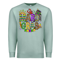 Seafoam mardi gras olivia Premium Sweatshirt - OliviaCreatesArt