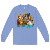 Colony Blue Fall Tis The Season Animals Long Sleeve Tee - LillyAllenDesigns