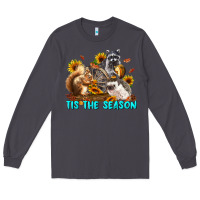 Smoke Fall Tis The Season Animals Long Sleeve Tee - LillyAllenDesigns