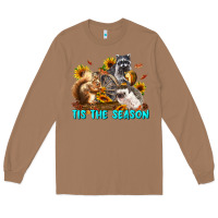 Toasted Coconut Fall Tis The Season Animals Long Sleeve Tee - LillyAllenDesigns