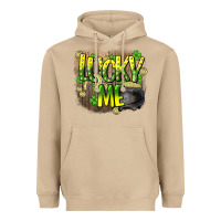 Mushroom lucky me st. patricks day Heavyweight Hoodie - HowdyJamesFarm