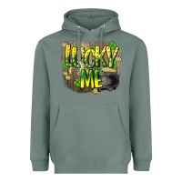 Sage lucky me st. patricks day Heavyweight Hoodie - HowdyJamesFarm