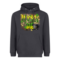 Smoke lucky me st. patricks day Heavyweight Hoodie - HowdyJamesFarm