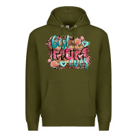 Army Green Best Mom ever Mother's Day Premium Hoodie - CowGirlArtShop