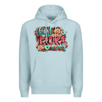 Blue Mist Best Mom ever Mother's Day Premium Hoodie - CowGirlArtShop