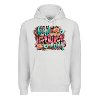 Dove Grey Best Mom ever Mother's Day Premium Hoodie - CowGirlArtShop