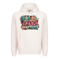 Pale Pink Best Mom ever Mother's Day Premium Hoodie - CowGirlArtShop