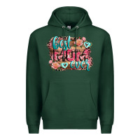 Sports Green Best Mom ever Mother's Day Premium Hoodie - CowGirlArtShop