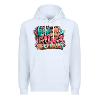 White Best Mom ever Mother's Day Premium Hoodie - CowGirlArtShop