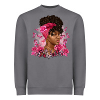 Storm breast cancer afro woman Heavyweight Sweatshirt - Artiststas