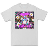 Dove Grey easter happy easter gnomes bunny daisys Premium Tee - Artiststas