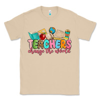 Mushroom teacher change the world Classic Tee - MaliasSmallBusiness