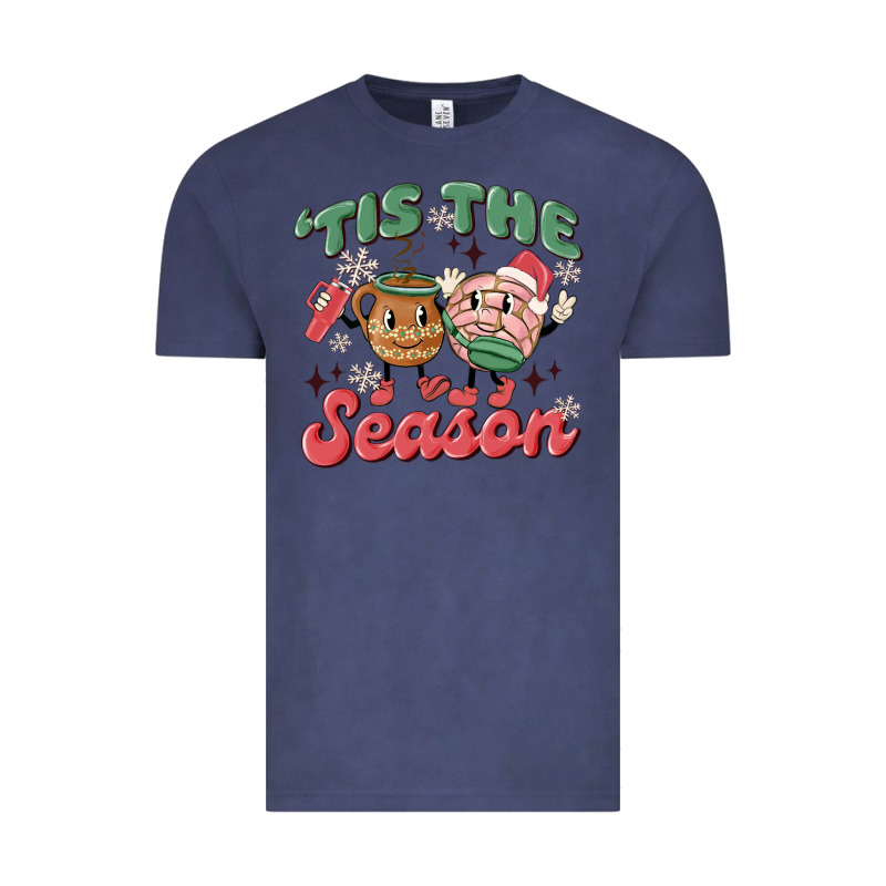 Mexican Christmas Tis The Season Vintage Tee by MaliasSmallBusiness | Teevron