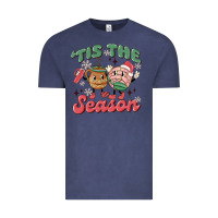 Vintage Denim mexican christmas tis the season Vintage Tee - MaliasSmallBusiness