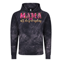 Cloud Black mama all day everyday Vintage Hoodie - NancyCooperArtShop