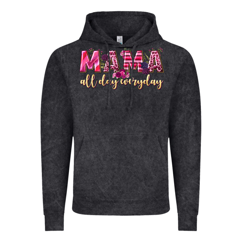 Mama All Day Everyday Vintage Hoodie by NancyCooperArtShop | Teevron